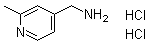 2-Methyl-4-pyridinemethanamine hydrochloride (1:2) molecular structure (CAS 1357353-58-2)