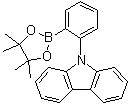 9-[2-(4,4,5,5-Tetramethyl-1,3,2-dioxaborolan-2-yl)phenyl]-9H-carbazole molecular structure (CAS 1357634-60-6)