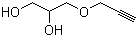 3-Prop-2-ynoxypropane-1,2-diol molecular structure (CAS 13580-38-6)