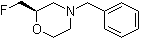 (2R)-2-(Fluoromethyl)-4-(phenylmethyl)morpholine molecular structure (CAS 1359658-47-1)