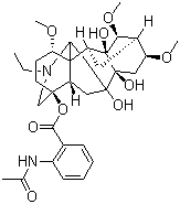 7-羟基高乌甲素分子结构 (CAS 1360-76-5)