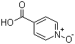Pyridine-4-carboxylic acid N-oxide molecular structure (CAS 13602-12-5)
