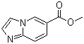 结构式 CAS# 136117-69-6, 咪唑并[1,2-a]吡啶-6-甲酸甲酯