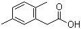 structure of CAS# 13612-34-5, 2,5-Dimethylphenylacetic acid;2,5-Xylylacetic acid
