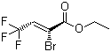 (Z)-2-溴-4,4,4-三氟丁烯酸乙酯分子结构 (CAS 136264-28-3)