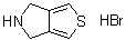 5,6-Dihydro-4H-thieno[3,4-c]pyrrole hydrobromide molecular structure (CAS 1363166-04-4)