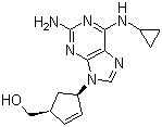 Abacavir molecular structure (CAS 136470-78-5)
