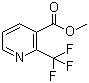 结构式 CAS# 136483-17-5, 2-三氟甲基烟酸甲酯