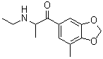 2-(Ethylamino)-1-(7-methyl-1,3-benzodioxol-5-yl)-1-propanone molecular structure (CAS 1364933-82-3)