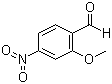 2-Methoxy-4-nitrobenzaldehyde molecular structure (CAS 136507-15-8)