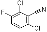 2,6-Dichloro-3-fluorobenzonitrile molecular structure (CAS 136514-16-4)