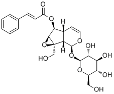 6-O-Cinnamoylcatalpol molecular structure (CAS 136807-41-5)