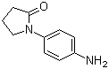 结构式 CAS# 13691-22-0, 1-(4-氨基苯基)-2-吡咯烷酮