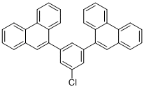 9,9'-(5-Chloro-1,3-phenylene)diphenanthrene molecular structure (CAS 1369431-34-4)