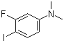 3-Fluoro-4-iodo-N,N-dimethylbenzenamine molecular structure (CAS 1369776-87-3)