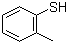 2-甲基苯硫酚分子结构 (CAS 137-06-4)
