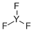 structure of CAS# 13709-49-4, Yttrium fluoride;Yttrium trifluoride; Yttrium trifluoride