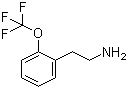 2-Trifluoromethoxyphenethylamine molecular structure (CAS 137218-26-9)