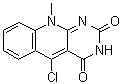 5-Chloro-10-methylpyrimido[4,5-b]quinoline-2,4(3H,10H)-dione molecular structure (CAS 137347-70-7)