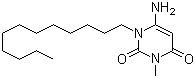 6-Amino-1-dodecyl-3-methyl-2,4(1H,3H)-pyrimidinedione molecular structure (CAS 137476-00-7)