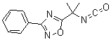 5-(2-Isocyanatopropan-2-yl)-3-phenyl-1,2,4-oxadiazole molecular structure (CAS 1374774-69-2)