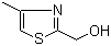 (4-Methyl-1,3-thiazol-2-yl)methanol molecular structure (CAS 13750-63-5)