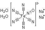 structure of CAS# 13755-38-9, Disodium nitroprusside dihydrate;SNP; Sodium nitroprusside dihydrate