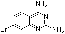 7-Bromo-2,4-diaminoquinazoline molecular structure (CAS 137553-43-6)