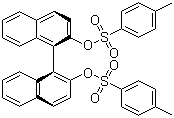 (R)-(-)-1,1'-Bi-2-naphthyl ditosylate molecular structure (CAS 137568-37-7)