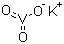 Potassium metavanadate molecular structure (CAS 13769-43-2)