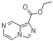 结构式 CAS# 1377584-27-4, 咪唑并[1,5-a]吡嗪-1-羧酸乙酯