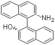structure of CAS# 137848-28-3, (R)-NOBIN;(R)-2-Amino-2'-hydroxy-1,1'-binaphthyl; (R)-2'-Amino-1,1'-binaphthalen-2-ol