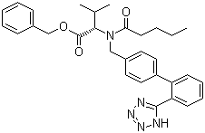 缬沙坦苄酯分子结构 (CAS 137863-20-8)