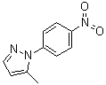 5-Methyl-1-(4-nitrophenyl)pyrazole molecular structure (CAS 13788-99-3)