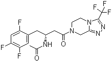 N-Acetyl Sitagliptin molecular structure (CAS 1379666-94-0)