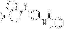莫扎伐普坦分子结构 (CAS 137975-06-5)