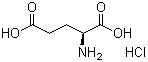 L-谷氨酸盐酸盐分子结构 (CAS 138-15-8)
