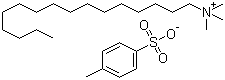 西曲铵对甲苯磺酸盐分子结构 (CAS 138-32-9)