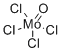 Molybdenum(VI) tetrachloride oxide molecular structure (CAS 13814-75-0)