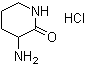 3-Amino-2-piperidone hydrochloride molecular structure (CAS 138377-80-7)