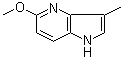 5-甲氧基-3-甲基-1H-吡咯并[3,2-b]吡啶分子结构 (CAS 138469-76-8)