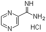 Pyrazine-2-carboxamidine hydrochloride molecular structure (CAS 138588-41-7)