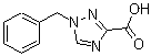 1-(Phenylmethyl)-1H-1,2,4-triazole-3-carboxylic acid molecular structure (CAS 138624-97-2)
