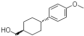 trans-4-(4-Methoxyphenyl)cyclohexanemethanol molecular structure (CAS 138828-57-6)