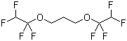 1,3-双(1,1,2,2-四氟乙氧基)丙烷分子结构 (CAS 138845-14-4)