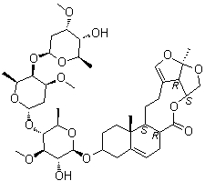 Cynanversicoside A molecular structure (CAS 138875-31-7)