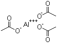 醋酸铝分子结构 (CAS 139-12-8)