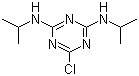 Propazine molecular structure (CAS 139-40-2)