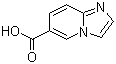 结构式 CAS# 139022-25-6, 咪唑并[1,2-a]吡啶-6-甲酸