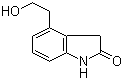 structure of CAS# 139122-19-3, 4-(2-Hydroxyethyl)oxyindole;1,3-Dihydro-4-(2-hydroxyethyl)-2H-indole-2-one